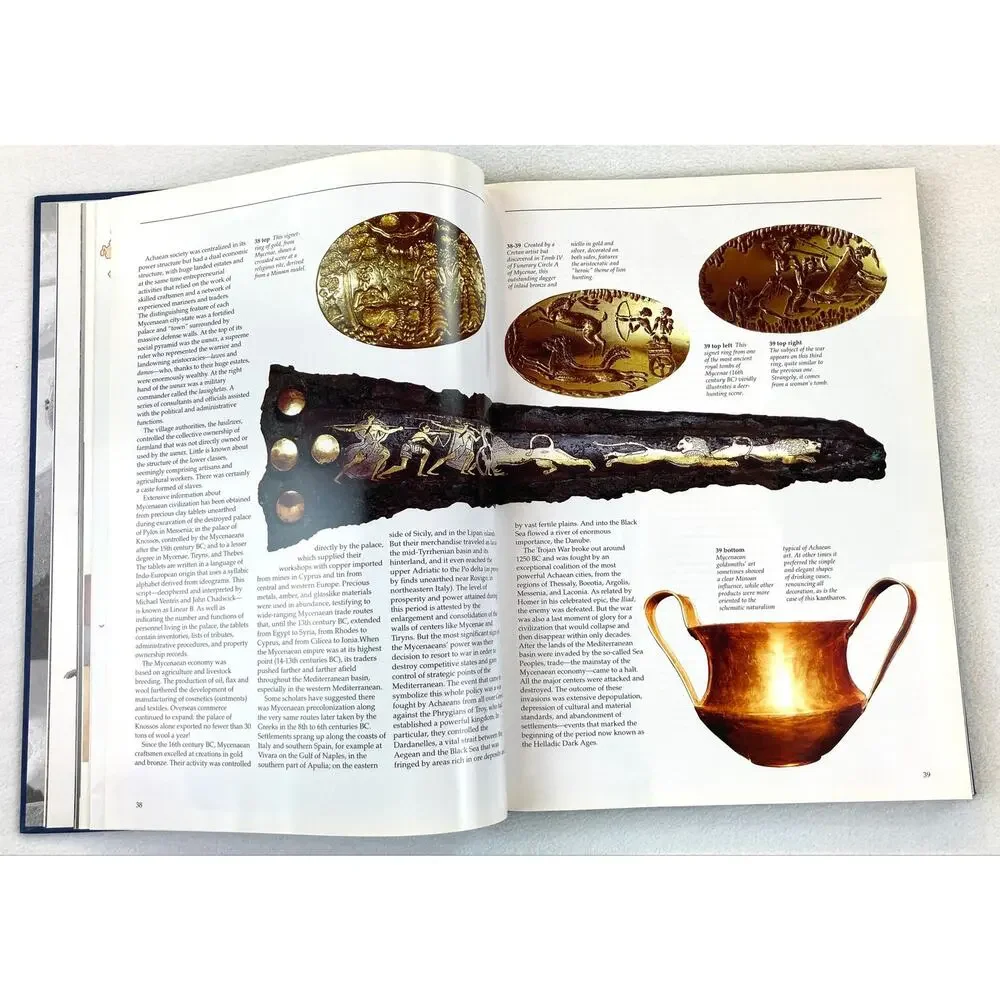 Ancient Greece The Dawn of The Western World Book Furio Durando Vintage 1997
